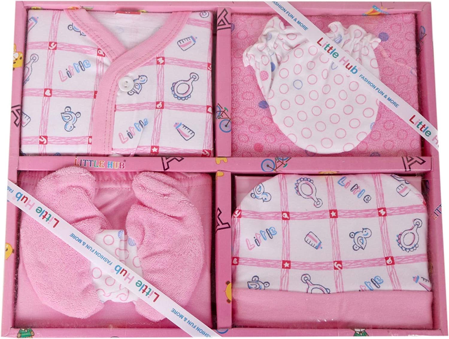 Cotton Little Hub Baby Gift Set